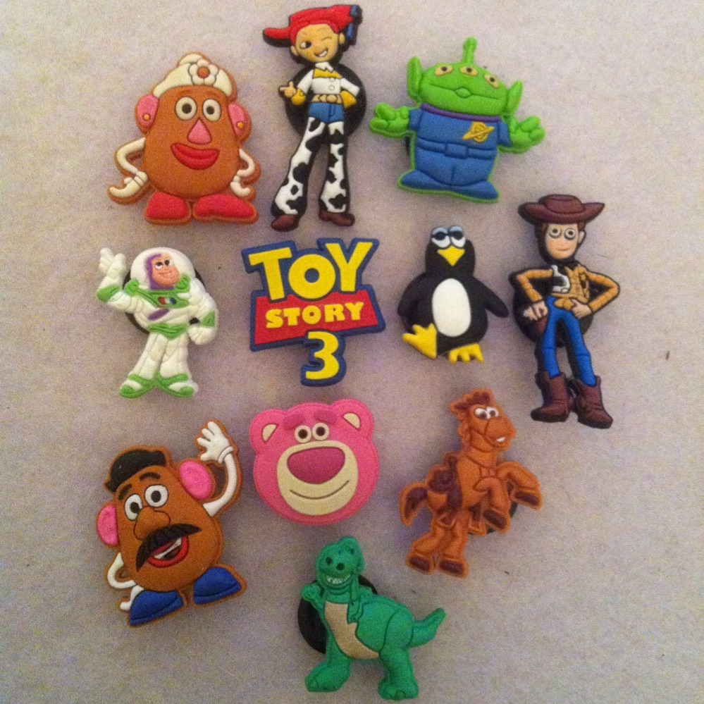 toy story crocs charms